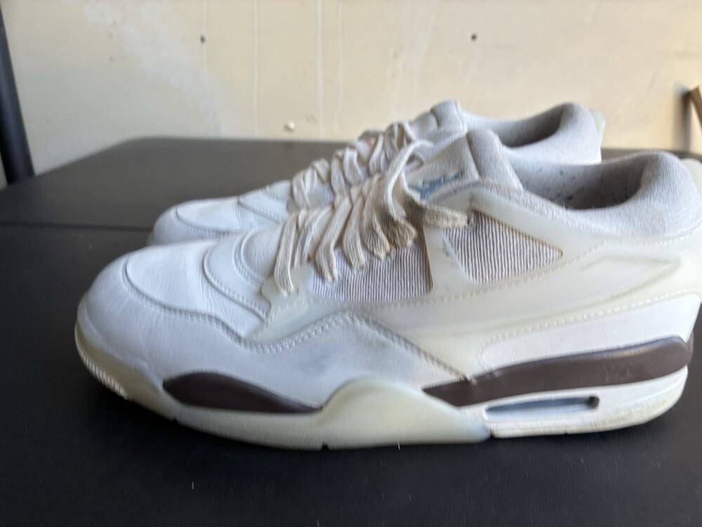 Nike Air Jordan 4 RM Hemp Mens Size 10 Beige Sail Basketball Shoes Sneakers